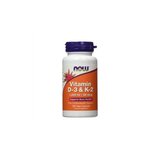 Now Foods Vitamina D3 & K2 - 120 Capsule